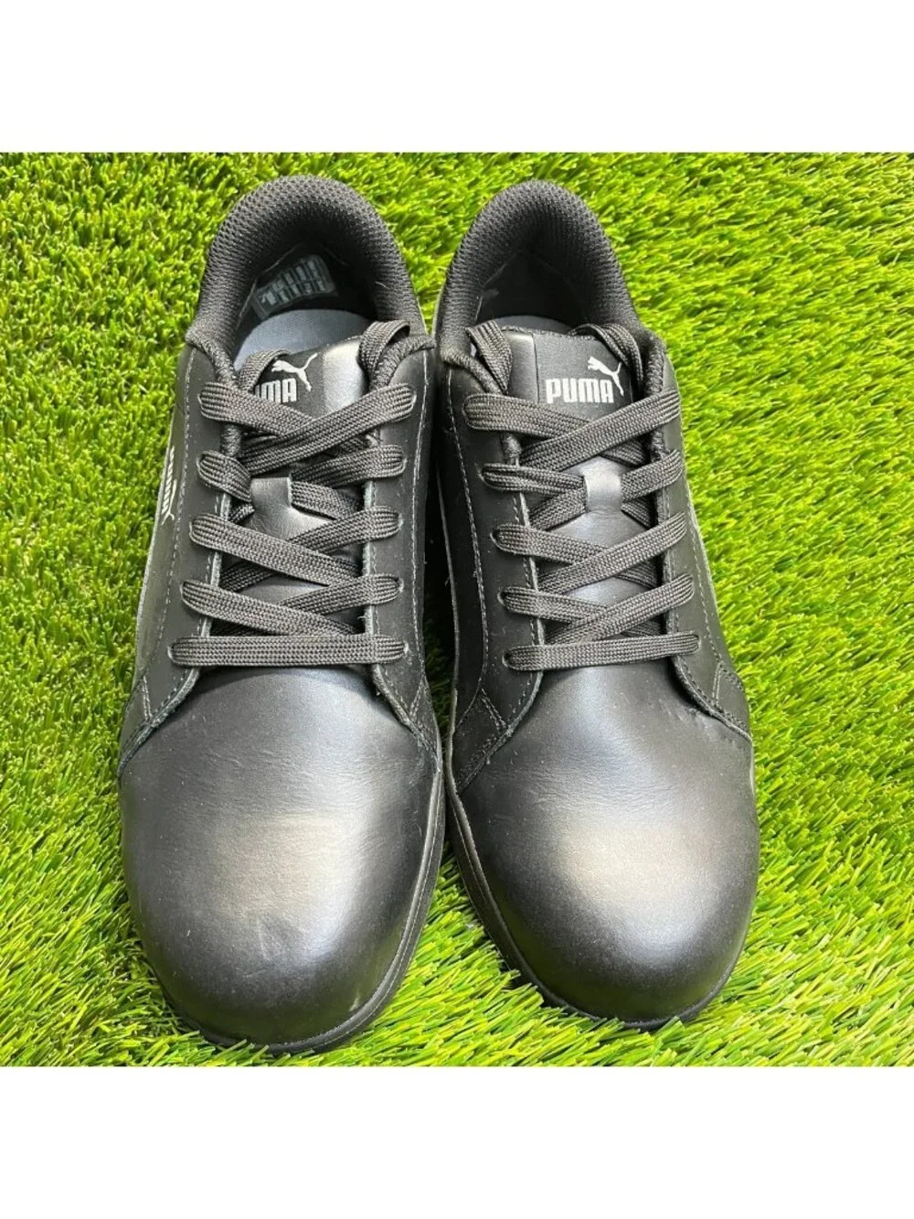 Puma Iconic Womens Size 9 Black Safety Composite Toe Work Shoes Sneakers